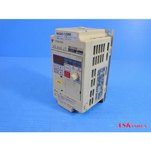 ■□ ※送料無料【管理番号M40743】YASKAWA インバータ 3相200V CIMR-J7AA...