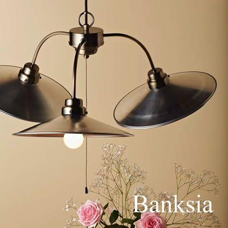 後藤照明 ポイント利用 3灯 ペンダントライト バンクシア GLF-3406 真鍮ブロンズメッキ