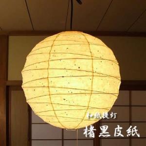 照明器具 和紙 提灯 ペンダントライト 直径40cm 伝統工芸 和室 和風 林