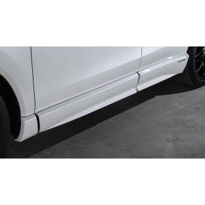 LX-MODE　ハリアー80系 LXカラードサイドロッカーパネル　塗装済み