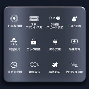 「クーポン+ポイントで2784円」シェーバー ...の詳細画像3