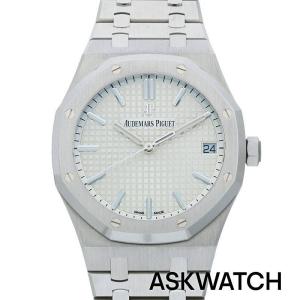 オーデマピゲ Audemars Piguet サイズ:41mm  15500ST.OO.1220ST.04/ロイヤルオークSSシルバー文字盤腕時計 中古 ASK002｜askwatch