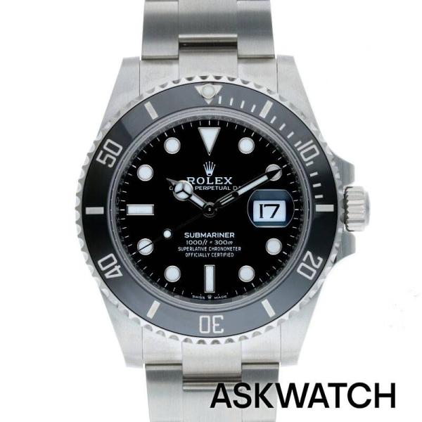 ロレックス ROLEX サイズ:41mm 【126610LN/サブマリーナデイトSSランダム番ブラッ...