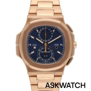 パテックフィリップ PATEKPHILIPPE 5990/1R-001/ノーチラス トラベルタイム クロノグラフ 中古 ASK002