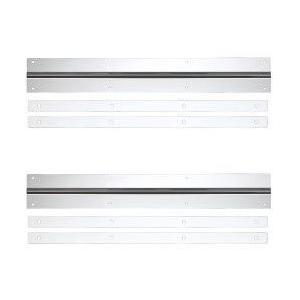 ジェットイノウエ 泥除け用ステンレス鏡面板 スリムタイプ 430mm×65mm