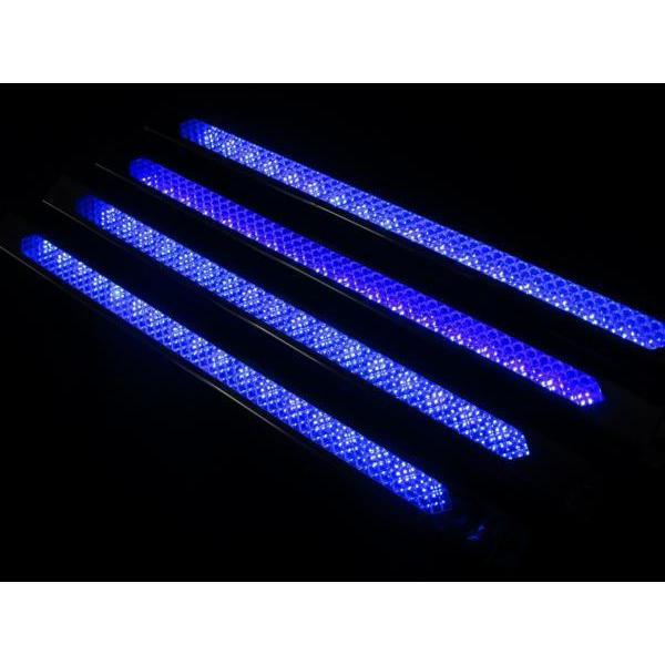 LEDモールアンドン　ブルー（青）　4本セット　24V　車高灯