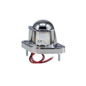 ジェットイノウエ製　LED4 ナンバー灯　LED：ホワイト　12V/24V共用　527879