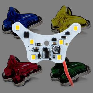 希少！ガラスレンズ蝶マーカー 蝶マーカーランプ 黄レンズ : トラック用品専門店 日総 - 通販 - Yahoo