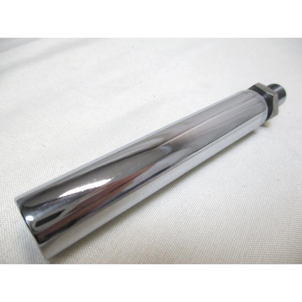 ジェットイノウエ製　同径エクステンション　ストレート 80ｍｍ　メッキ　8×1.25　シフトノブ延長...