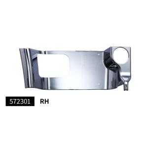 メッキステップカバー　RH（運転席側）　いすゞ　大型　ファイブスターギガ　（572301）