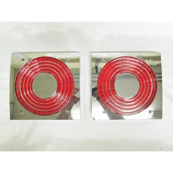 ケンメリテールレンズII　レッド（赤）　FU用　2枚セット　純正レンズと交換タイプ