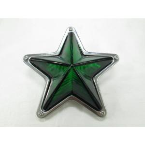 マーカーランプ 星型 レンズのみ ガラス製 全4色 トラック・カー用品