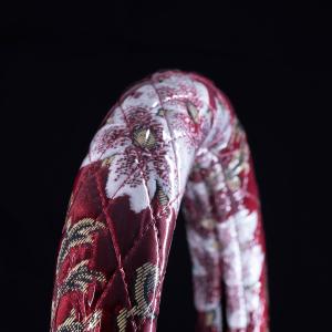 トラック 雅 金華山ハンドルカバー 雅製 チンチラ ワインパープル（紫