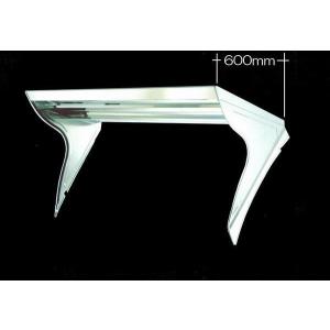 シモタニ製 フロントバイザー レトロシリーズ DX-ST 鏡面仕様 天板