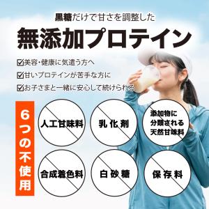 無添加ソイプロテイン 黒糖ショコラ 人工甘味料...の詳細画像2