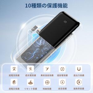 モバイルバッテリー スマホ充電器 大容量 防災...の詳細画像5