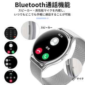 スマートウォッチ 通話機能 腕時計 Bluet...の詳細画像4