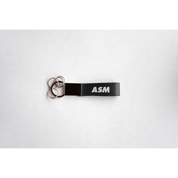 ASM Key Ring （PU）品番： ASM-G-0046　素材：ポリウレタン　 ASMロゴを印...