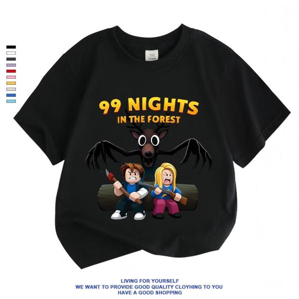99 Nights in the Forest キッズ半袖 T シャツ 男の子 女の子 子供服 小学...