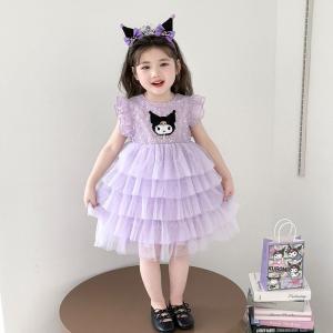 クロミ ワンピース 女の子 夏服 半袖 プリン...の詳細画像1