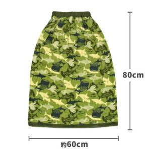 (メール便送料無料)巻きタオル 子供 80cm...の詳細画像1