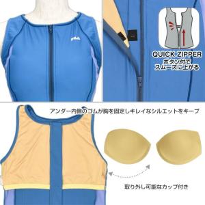 (送料無料)フィットネス水着 大きいサイズ レ...の詳細画像1