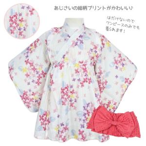 (値下)(メール便送料無料)浴衣 ワンピース型...の詳細画像1