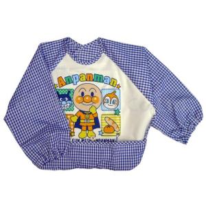 エプロン ベビー 男の子 女の子 防水タイプ アンパンマン プリント