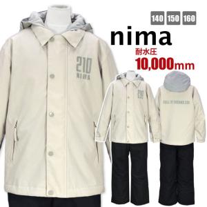NIMA (送料無料)スノーウェア フード取り外し 調節可 パスケース付