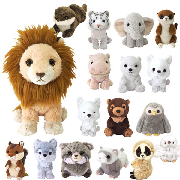 サンレモン fluffies フラッフィーズ ぬいぐるみ S 03 おもちゃ 動物 アニマル