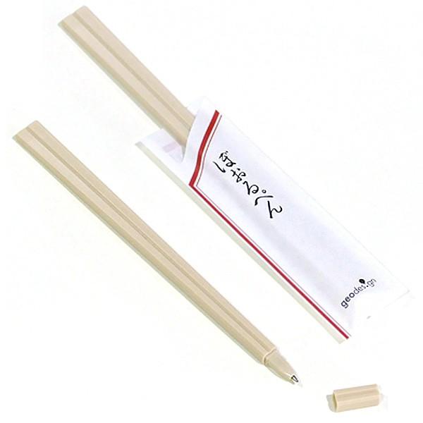 メール便OK　割り箸ボールペン　WB-01　geodesidn