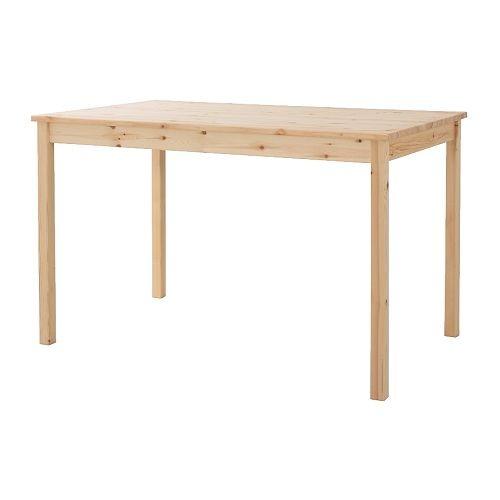 テーブル IKEA INGO パイン材 (601.617.97) ダイニングテーブル  机 イケア ...