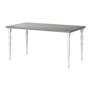 IKEA・イケア テーブル・オフィス家具 LINNMON / NIPENテーブル, グレー, ホワイト (899.309.47)｜asobinointerior