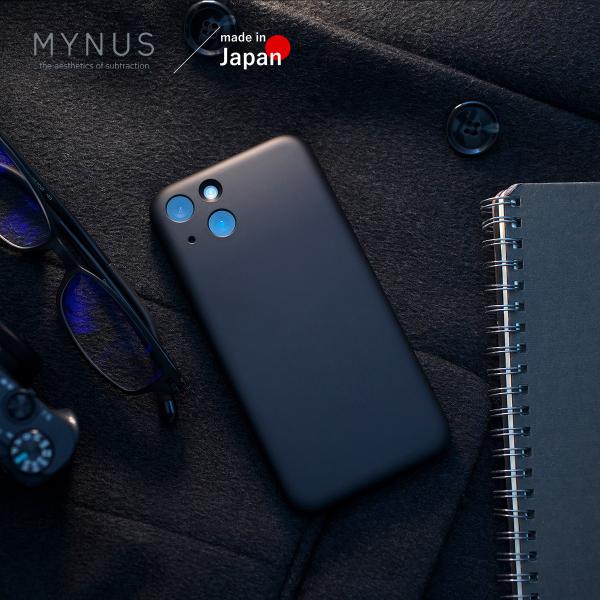 マイナス アイフォンケース MYNUS iPhone 14 ケース mini ブラック ホワイト i...