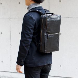 IS/IT イズイット 牛革 レザー リュック シュルビ ブラック 黒