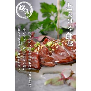 レバ刺し 馬 【桜馬】 切り落とし 訳あり 馬...の詳細画像4