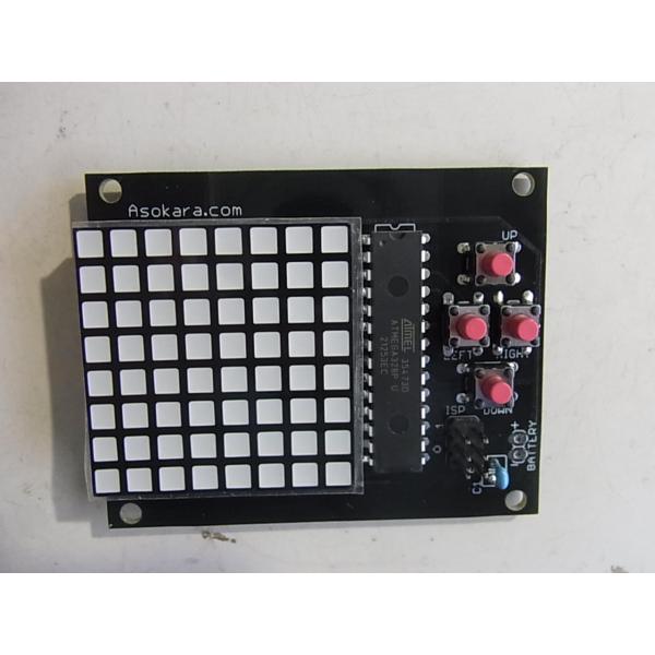 流れるLED文字盤　文字盤単品販売　メイン基板（角赤）