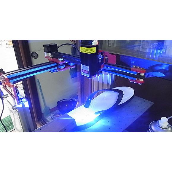 世界に一つ！レーザー島ぞうり！（２文字彫り込みver.）