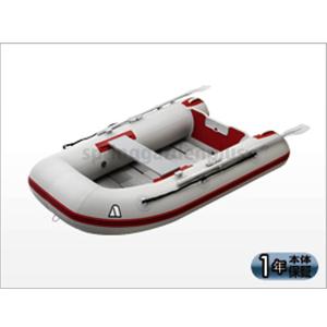 【廃盤】ゴムボート ACHILLES アキレス 2人乗り Red Sniper PVL-220RU ライトグレー ロールアップフロア 2馬力対応