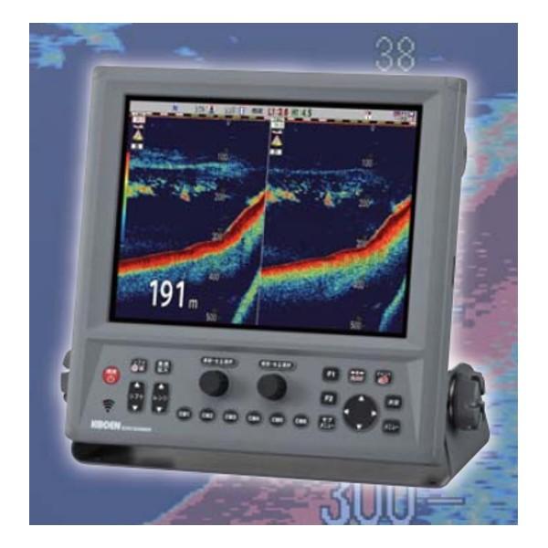 KODEN 光電 12.1型 2周波 カラー液晶 魚群探知機 CVS-702D 3KW 魚探