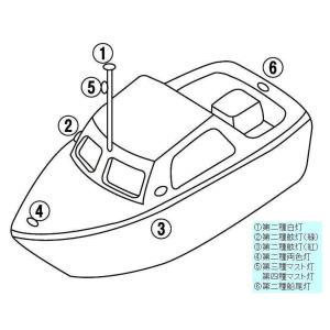 小糸製作所 LED小型船舶用船灯2個セット 白...の詳細画像4