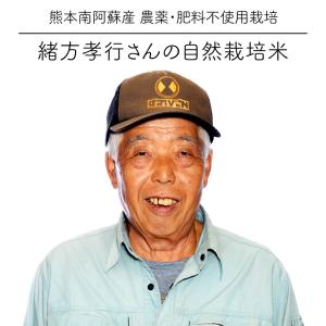 緒方孝行さんの自然栽培米 / ササニシキ イセヒカリ / 無農薬栽培米 / 熊本阿蘇産 / 2023年産｜asononaka