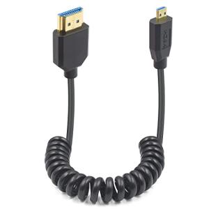 Duttek 8K Micro HDMI to HDMI ケーブル 48Gbps 超薄型 Micro...