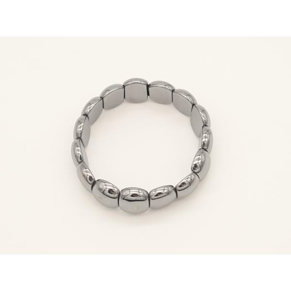 テラヘルツ鉱石 バングル スクエア 腕輪 ブレスレット 丸型 高純度 氷を溶かす パワーストーン プ...