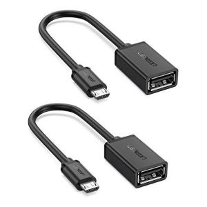 UGREEN OTGケーブル USBホスト変換アダプタ micro USB