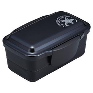 小森樹脂 弁当 弁当箱 first star 2段 ドーム ランチボックス ブラック 850ml ドーム型の蓋が盛り付けをキープ 日本製の商品画像