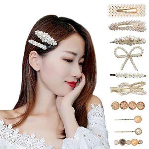 パール ヘアクリップヘアクリップ ヘアピン パールヘアピン パールバレッタヘアアクセサリー 前髪 髪留め 髪飾り 結婚式 卒業式 入学