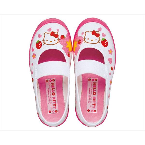 [ASAHI]アサヒ キッズ上履き ハローキティS02 (KD37542) ピンク[取寄商品]