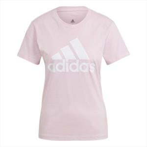 [adidas]アディダス レディース W ESS BL Tシャツ (46361)(GL0726) クリアピンク/ホワイト[取寄商品]｜aspo