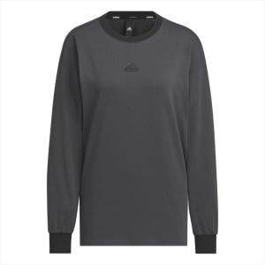 [adidas]アディダス レディース W WORD LS Tシャツ (JSY07)(IM8709) カーボン[取寄商品]｜aspo